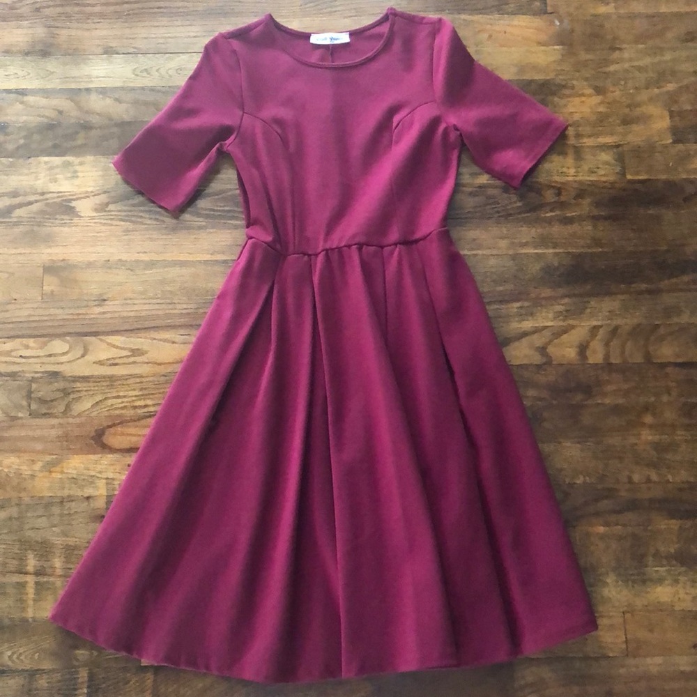Red dress